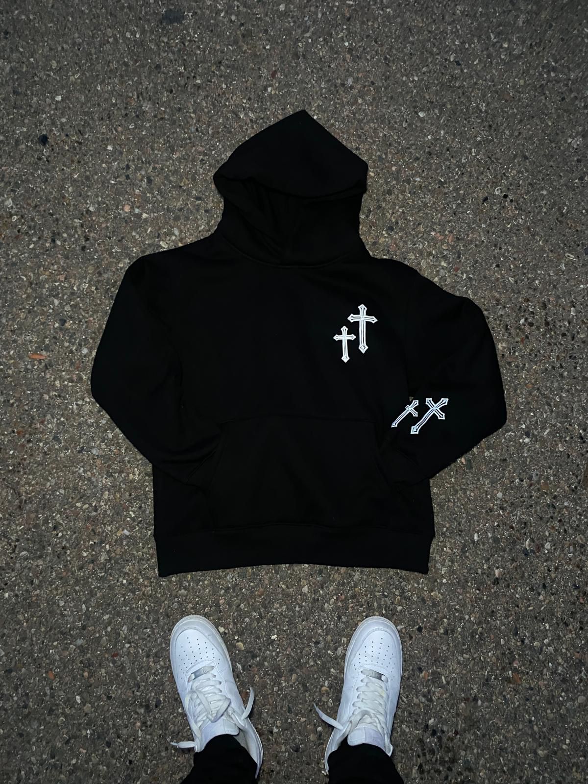 Heavy Weight Cotton BornToFly Hoodie